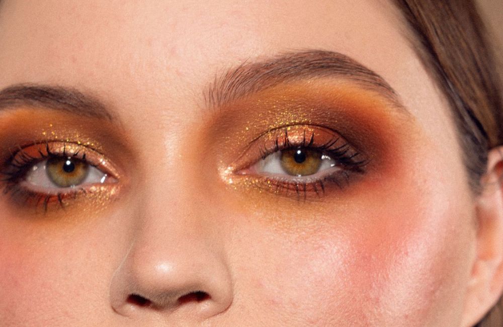 Fall makeup look
